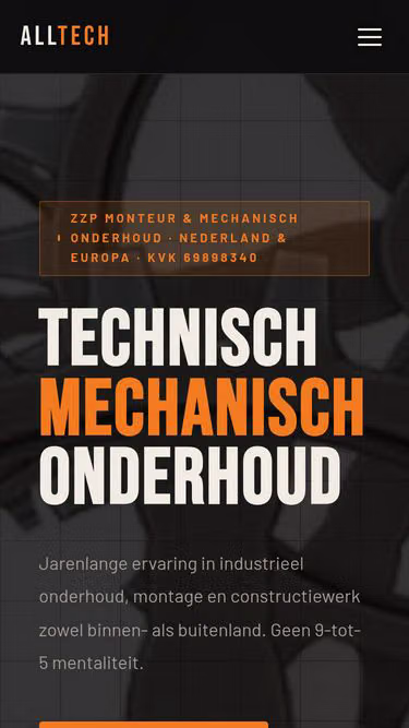 Screenshot of alltech.nl