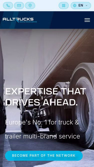 Screenshot of alltrucks.mx