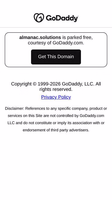 Screenshot of almanac.solutions