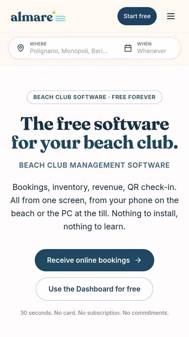 Screenshot of almare.app