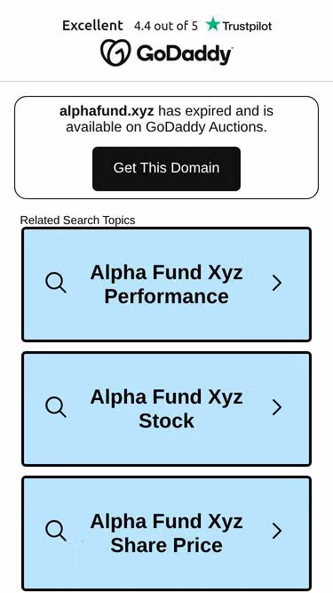 Screenshot of alphafund.xyz