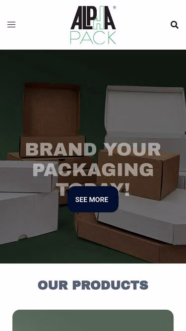 Screenshot of alphapack.al
