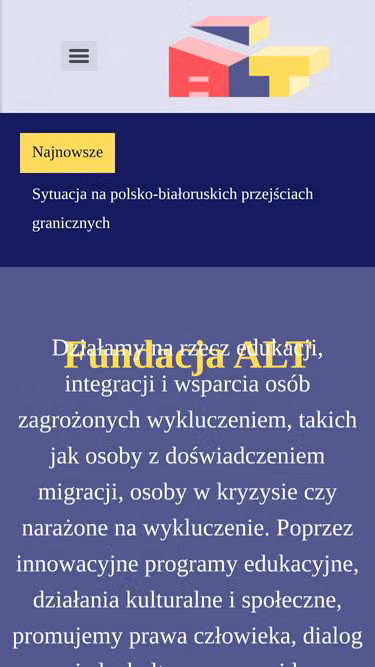 Screenshot of alt.org.pl