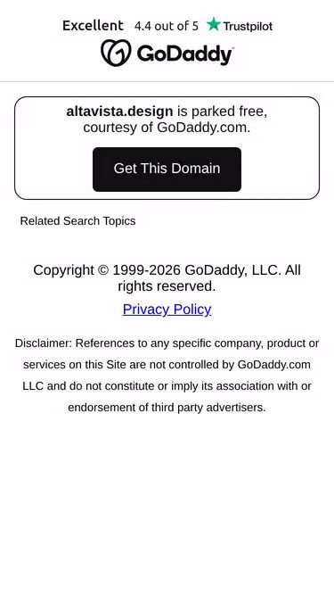 Screenshot of altavista.design