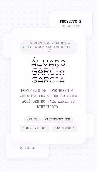 Screenshot of alvaro.cloud