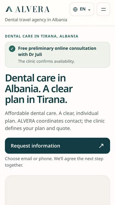 Screenshot of alvera.al