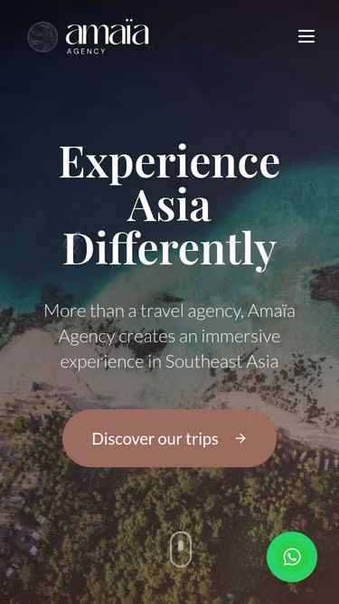 Screenshot of amaia.agency