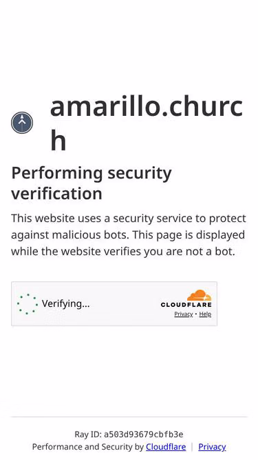 Screenshot of amarillo.church