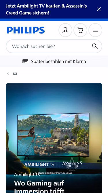 Screenshot of ambilight-tv.nl