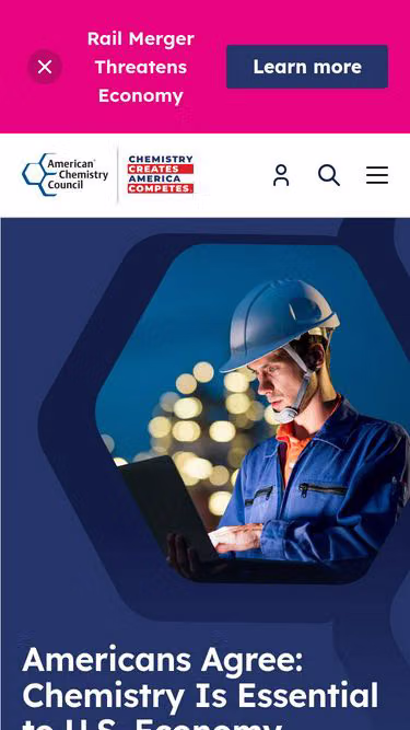 Screenshot of americanchemistry.cn