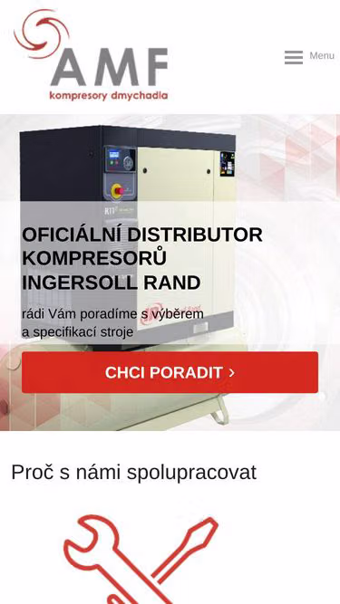 Screenshot of amf.cz