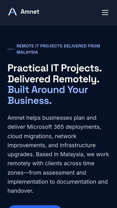 Screenshot of amnet.world