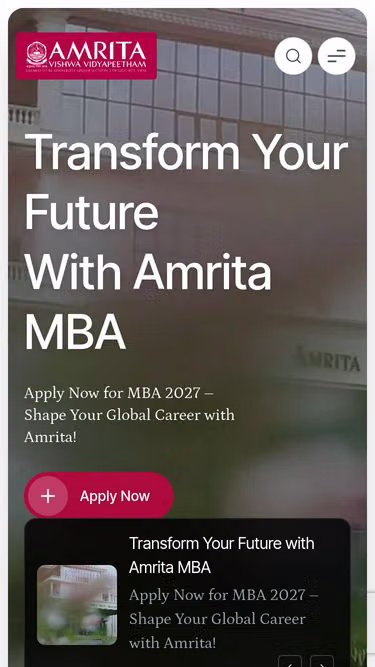 Screenshot of amrita.autos