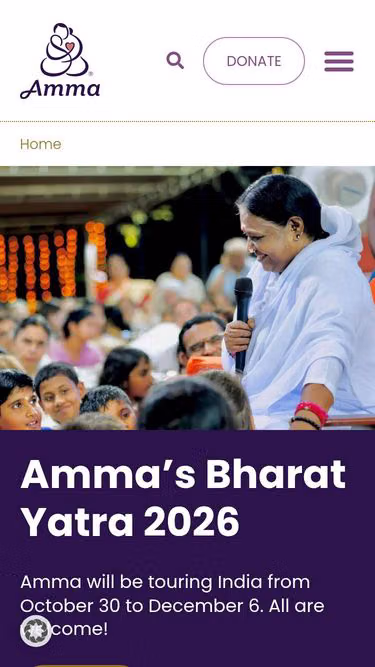 Screenshot of amrita.one
