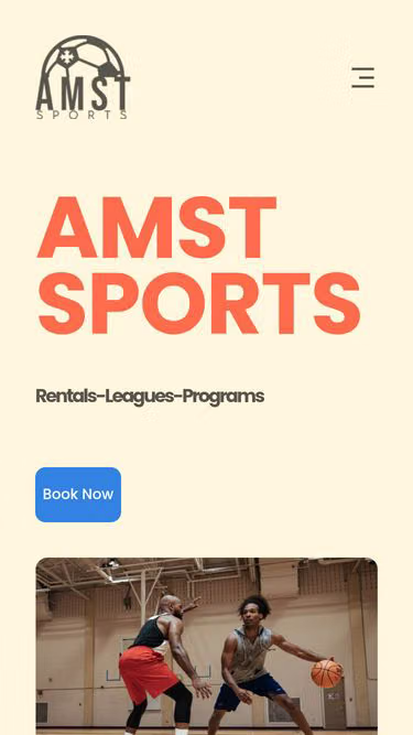 Screenshot of amst.ca