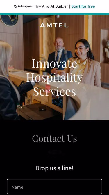Screenshot of amtel.io