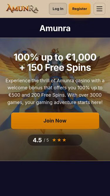 Screenshot of amunra.uno