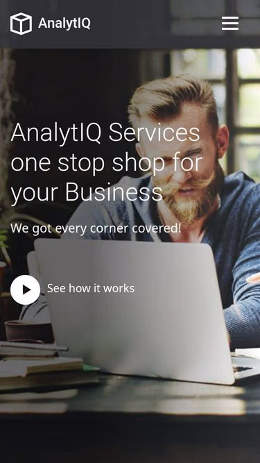 Screenshot of analytiq.gr