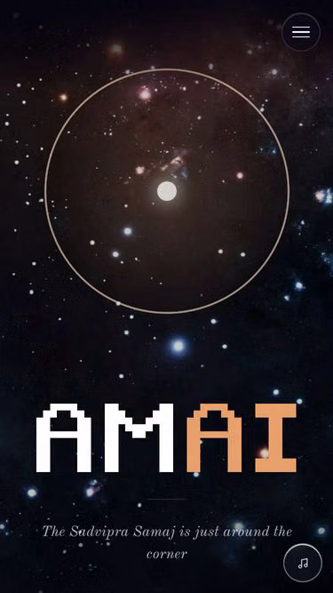 Screenshot of anandamarga.ai