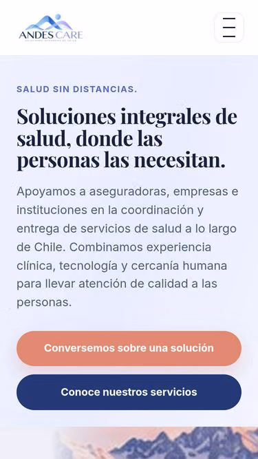 Screenshot of andes.care