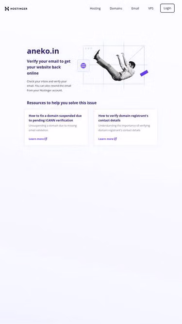 Screenshot of aneko.in