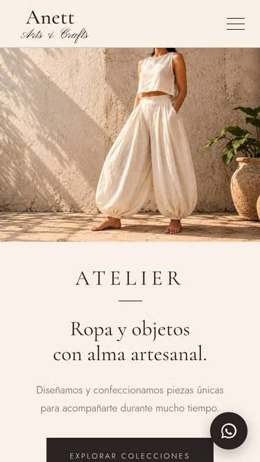 Screenshot of anett.studio