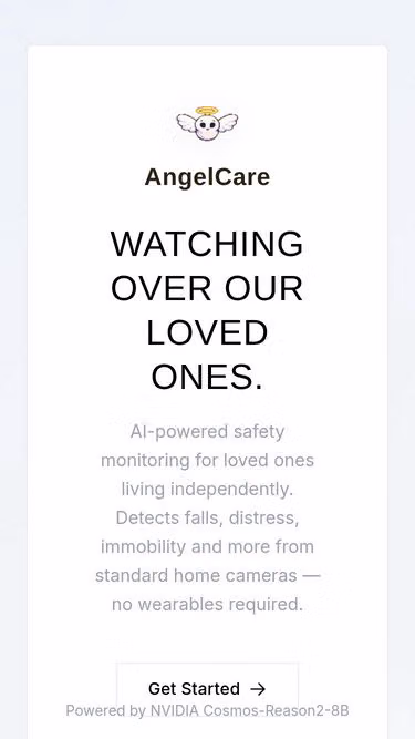 Screenshot of angelcare.info