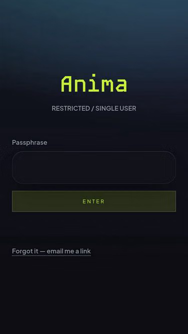 Screenshot of anima.center