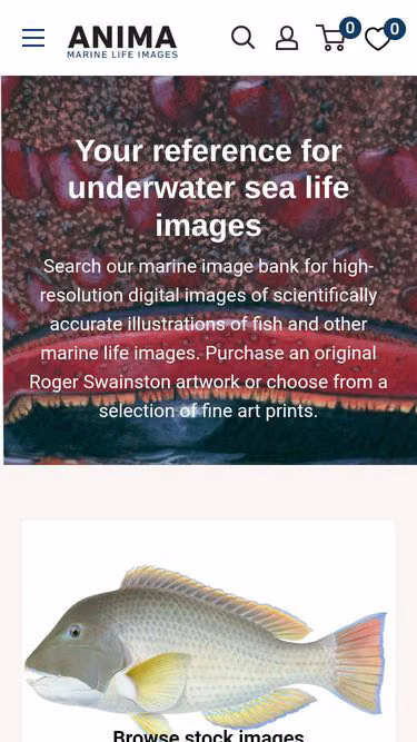 Screenshot of anima.net.au
