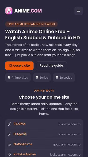 Screenshot of anime.com.ro