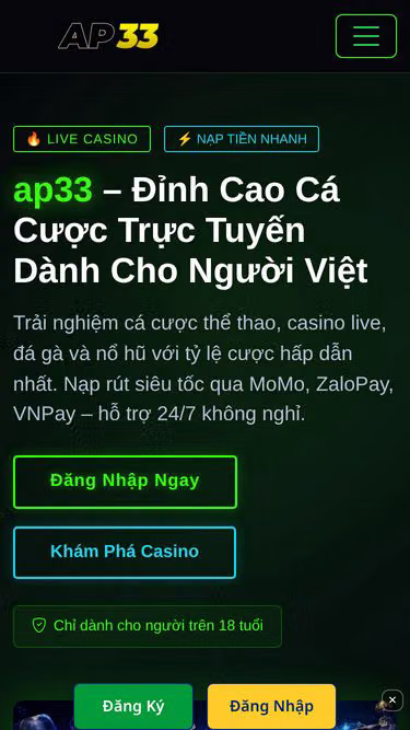 Screenshot of ap33.app