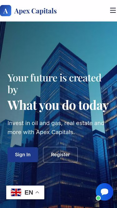 Screenshot of apexcapital.cc