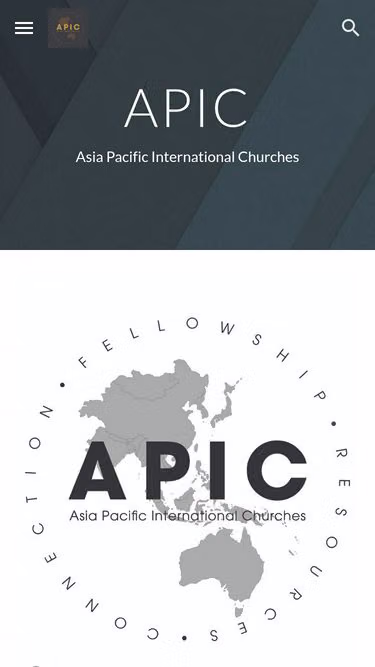 Screenshot of apic.network