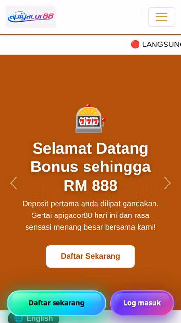 Screenshot of apigacor88.my