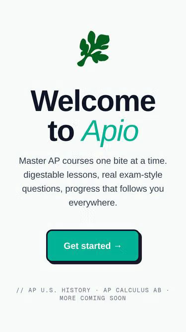 Screenshot of apio.pro