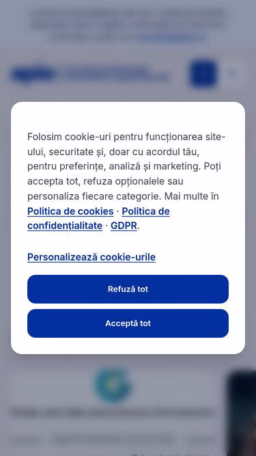 Screenshot of apio.ro