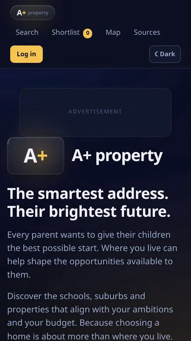 Screenshot of aplus.property