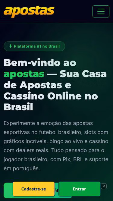 Screenshot of apostas.vu