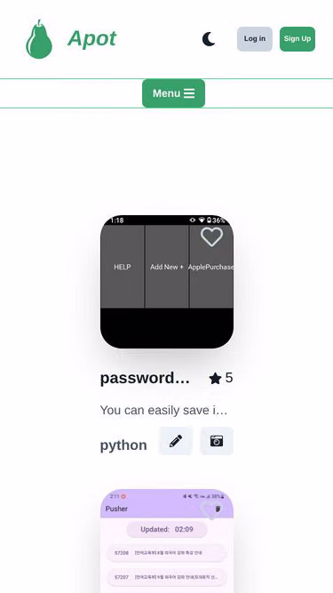 Screenshot of apot.site