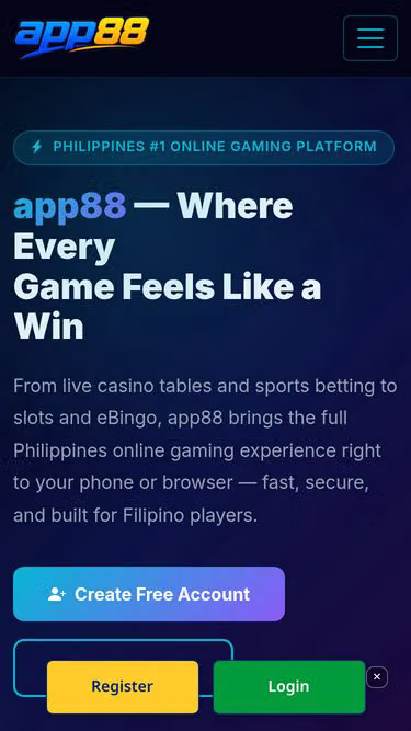 Screenshot of app88.vu