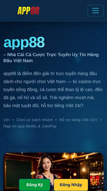 Screenshot of app88.ws