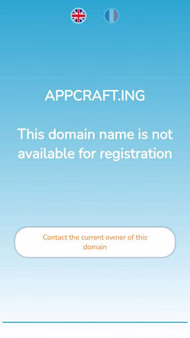 Screenshot of appcraft.ing