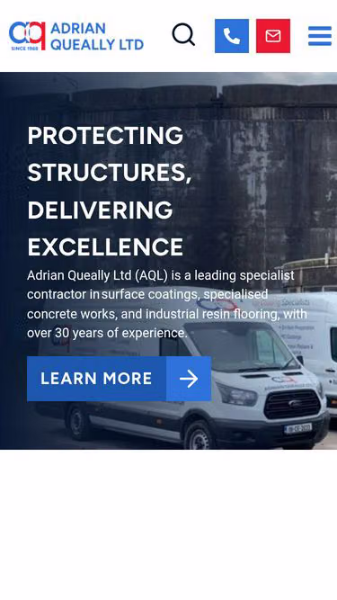 Screenshot of aql.ie