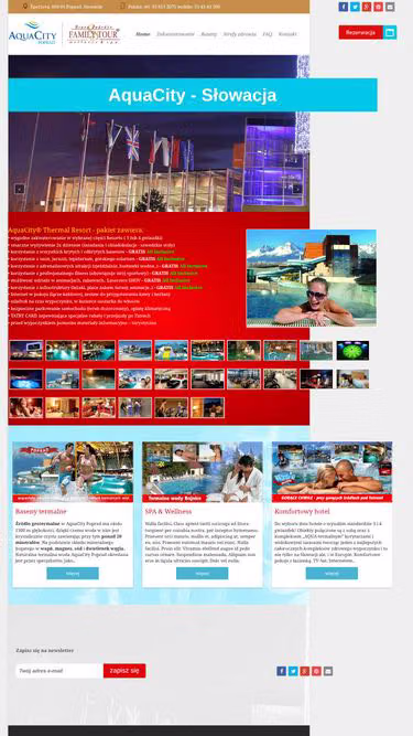 Screenshot of aquacity.pl