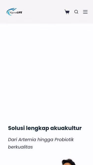Screenshot of aqualife.id