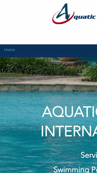 Screenshot of aquatics.solutions