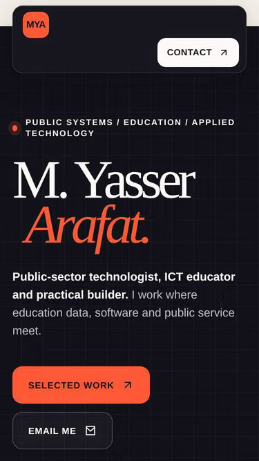 Screenshot of araf.bd
