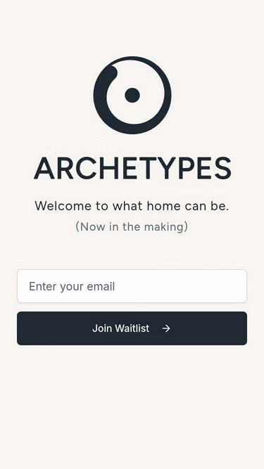 Screenshot of archetypes.one
