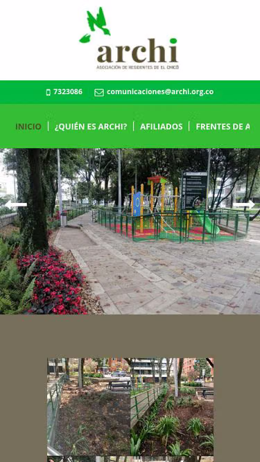 Screenshot of archi.org.co