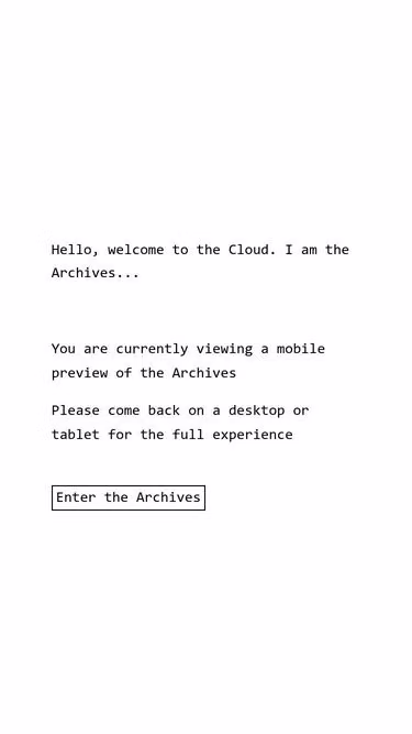Screenshot of archives.berlin